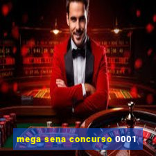 mega sena concurso 0001